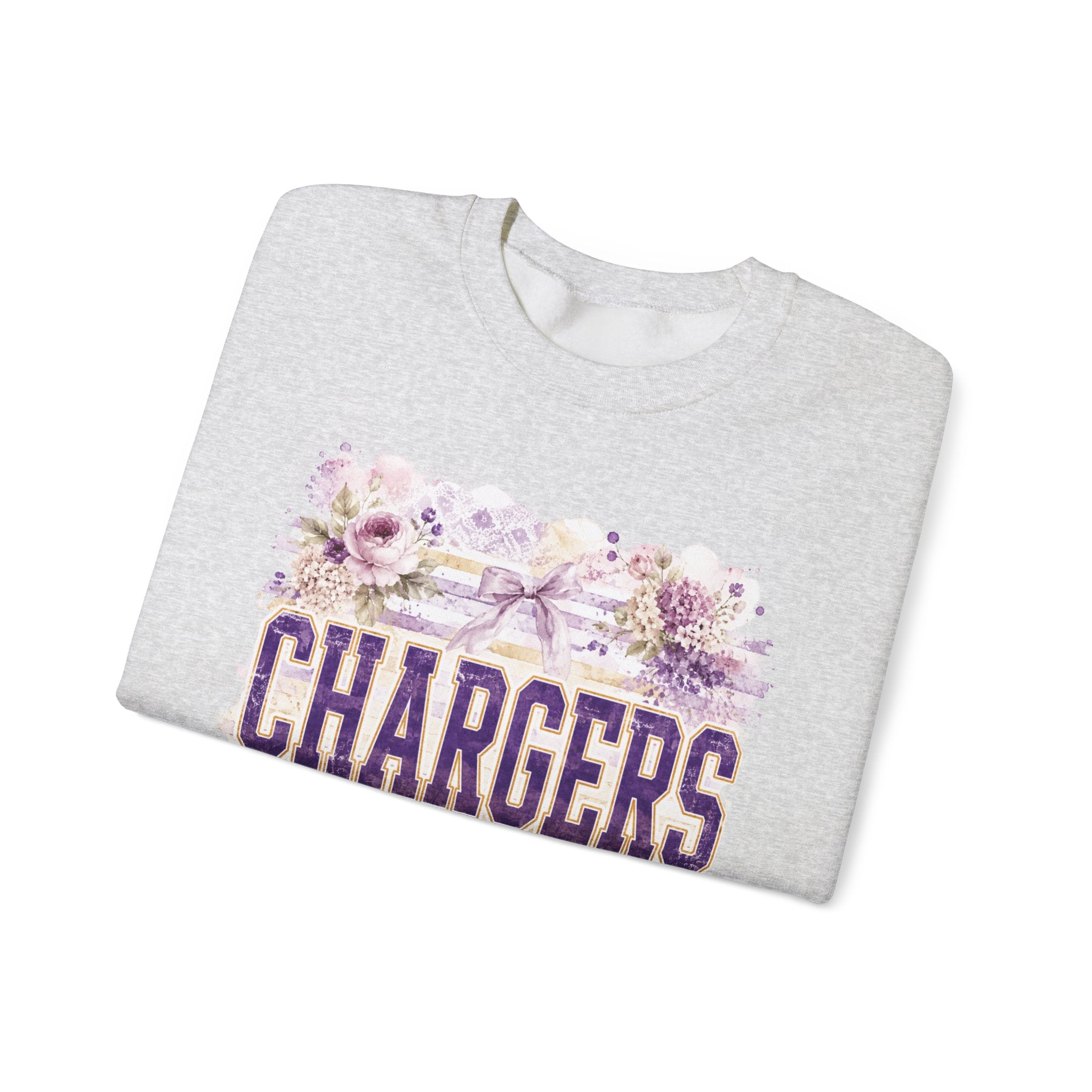 Chargers Floral Crewneck Sweatshirt