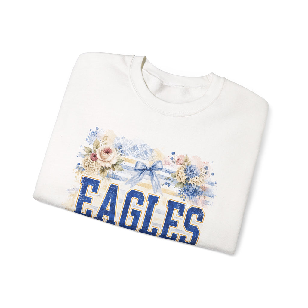 Eagles Floral Crewneck Sweatshirt