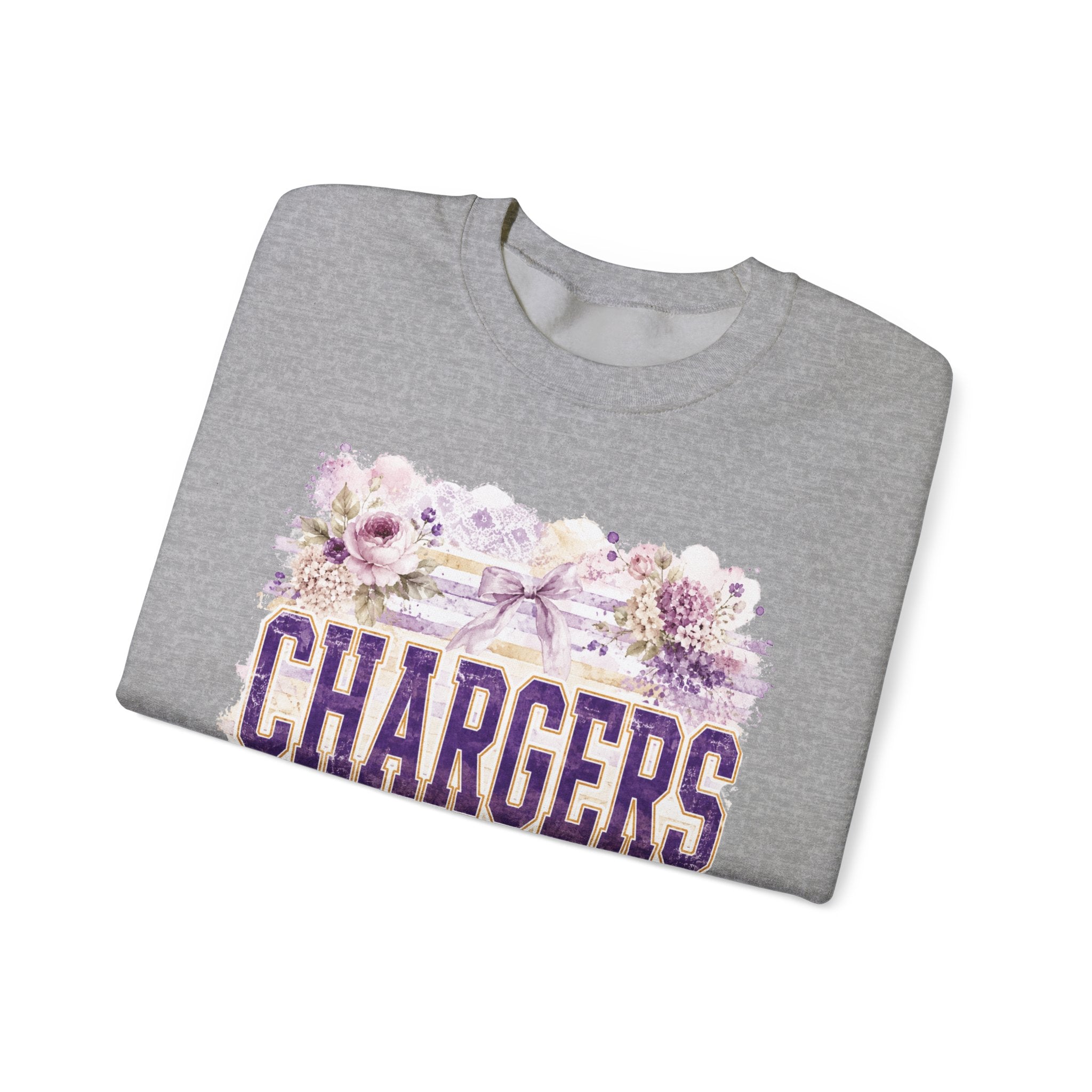 Chargers Floral Crewneck Sweatshirt