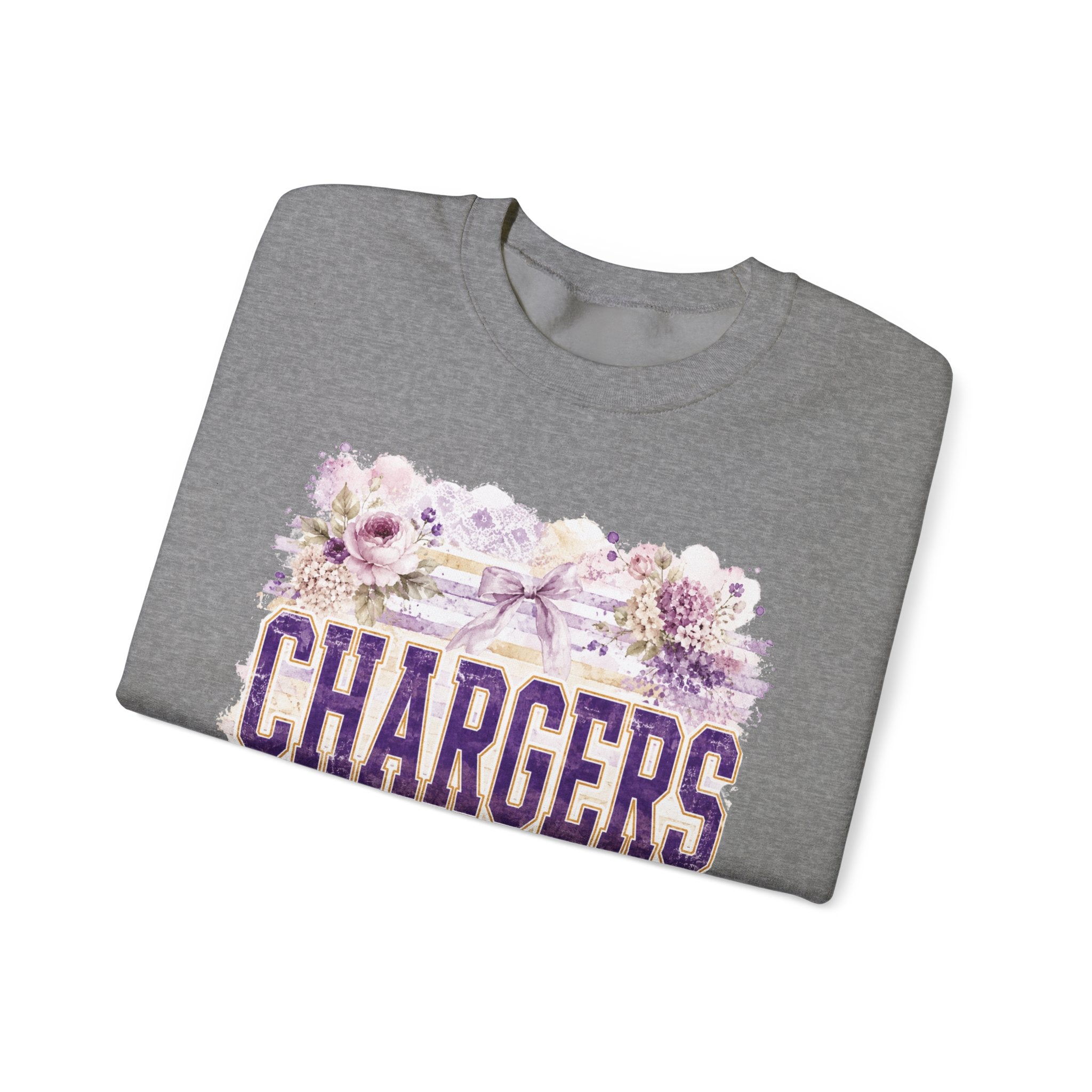 Chargers Floral Crewneck Sweatshirt