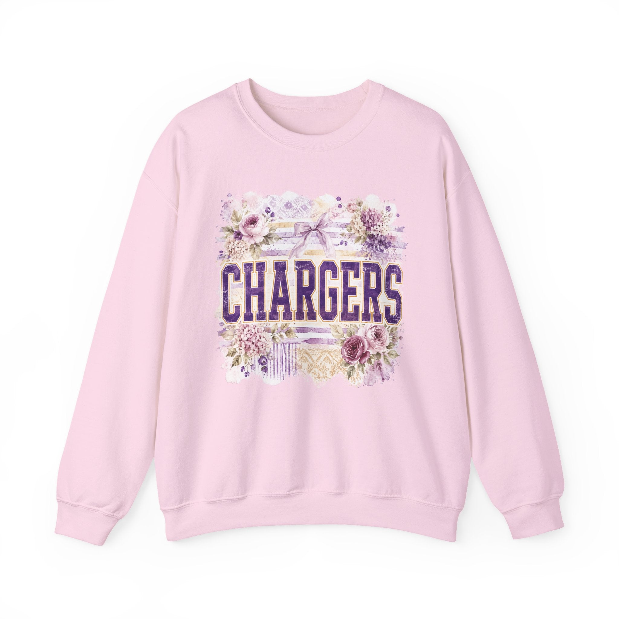 Chargers Floral Crewneck Sweatshirt