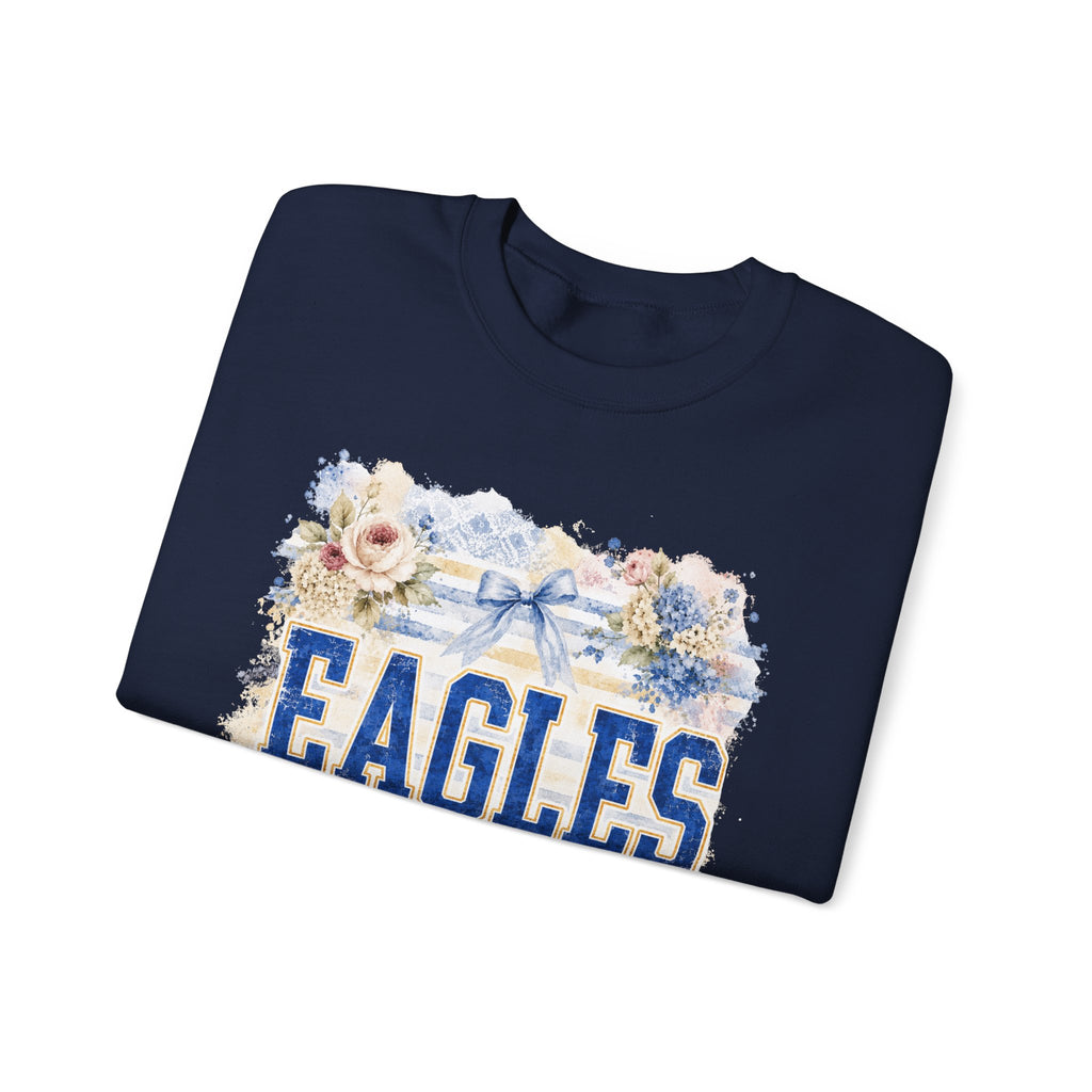 Eagles Floral Crewneck Sweatshirt