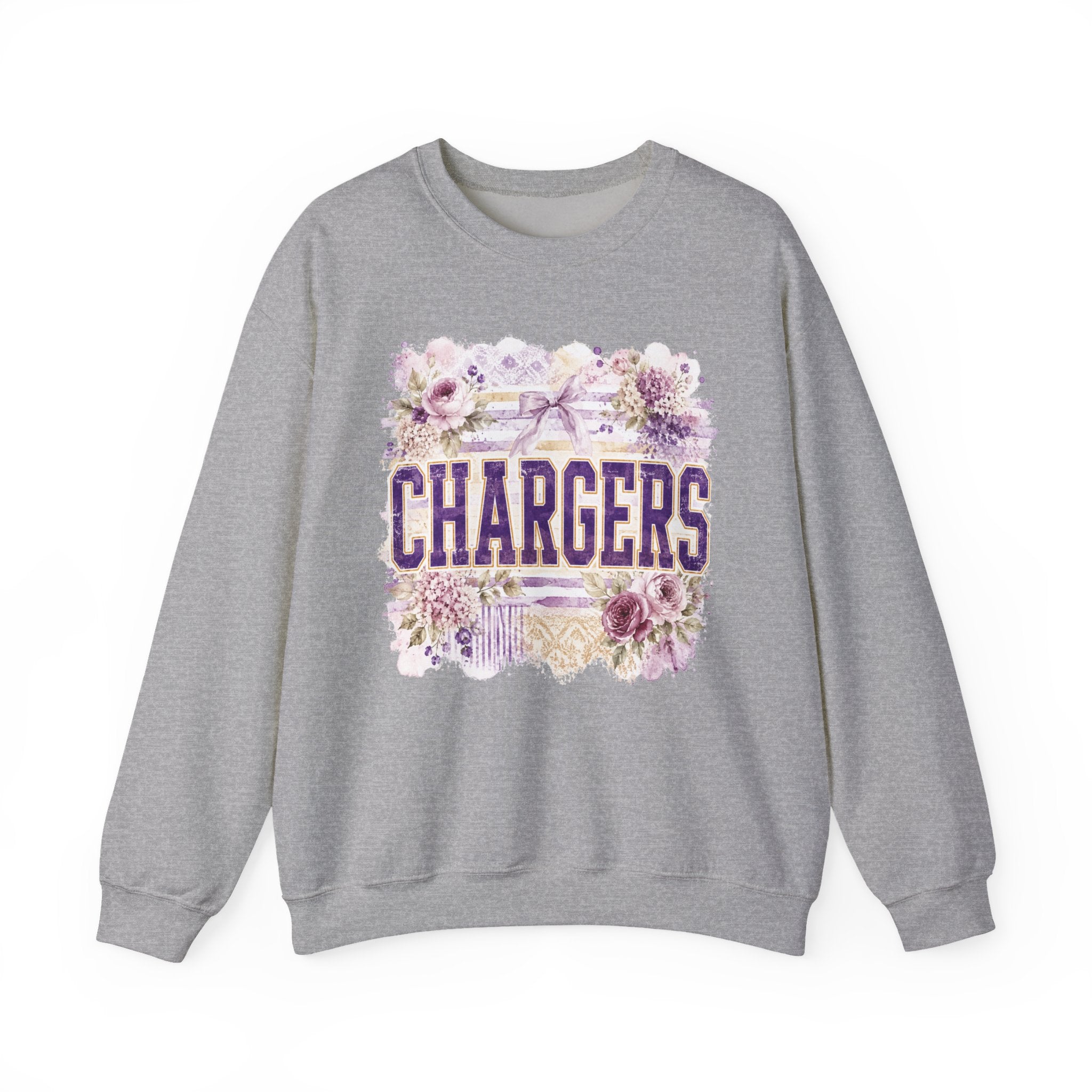 Chargers Floral Crewneck Sweatshirt
