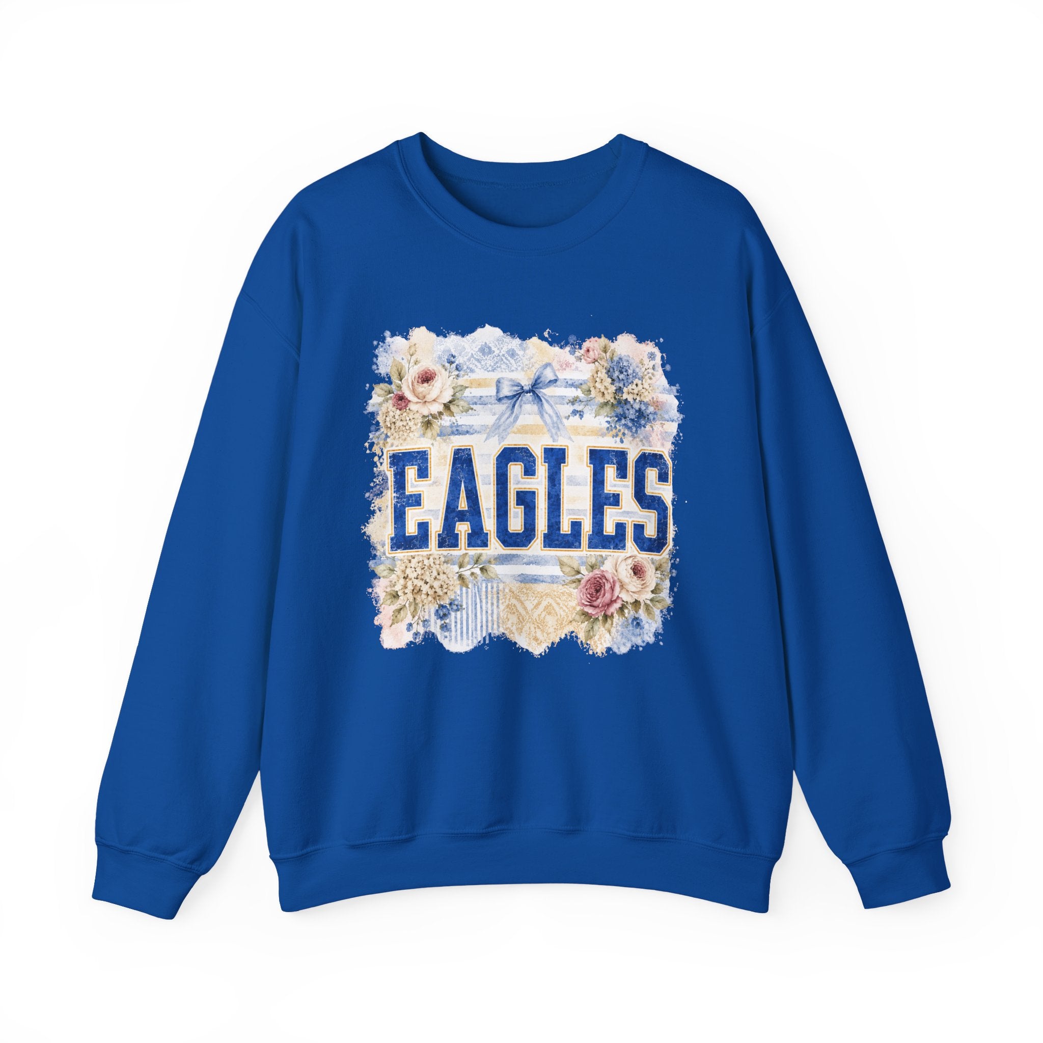 Eagles Floral Crewneck Sweatshirt