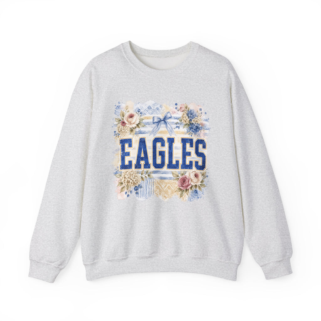 Eagles Floral Crewneck Sweatshirt