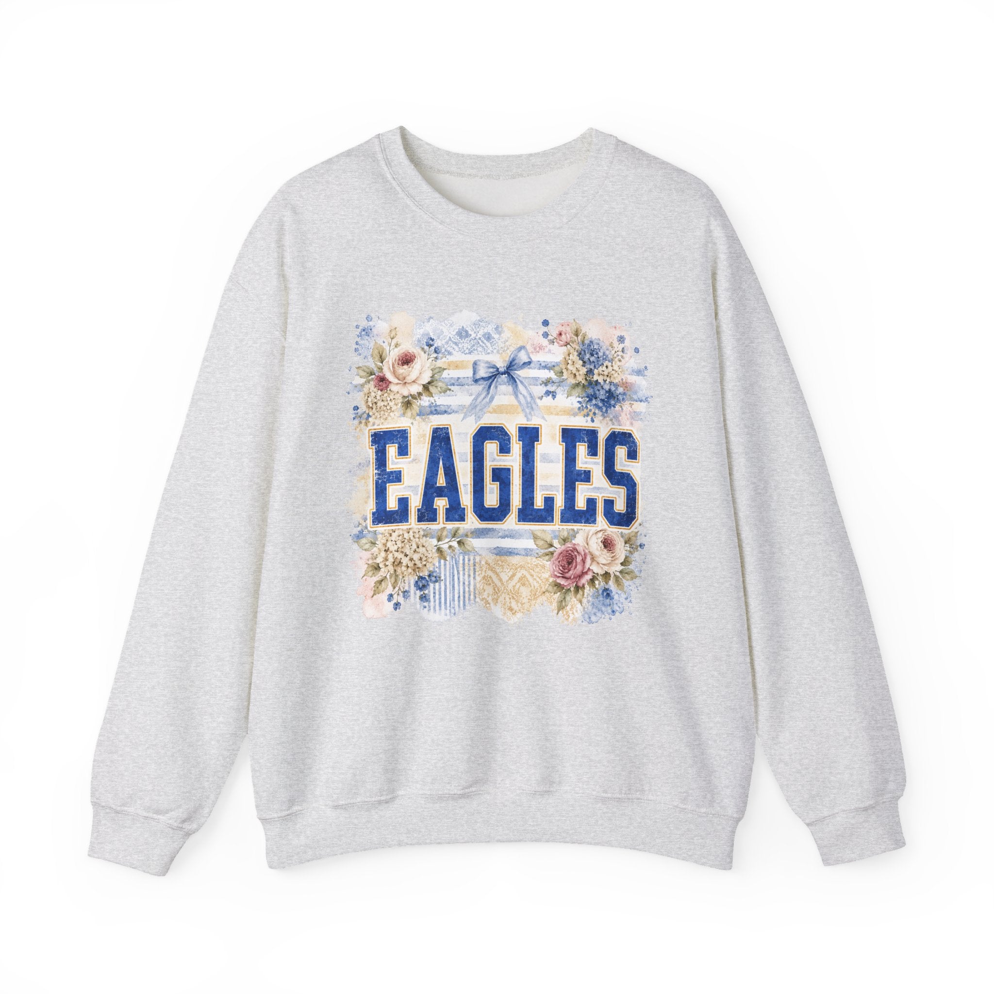 Eagles Floral Crewneck Sweatshirt