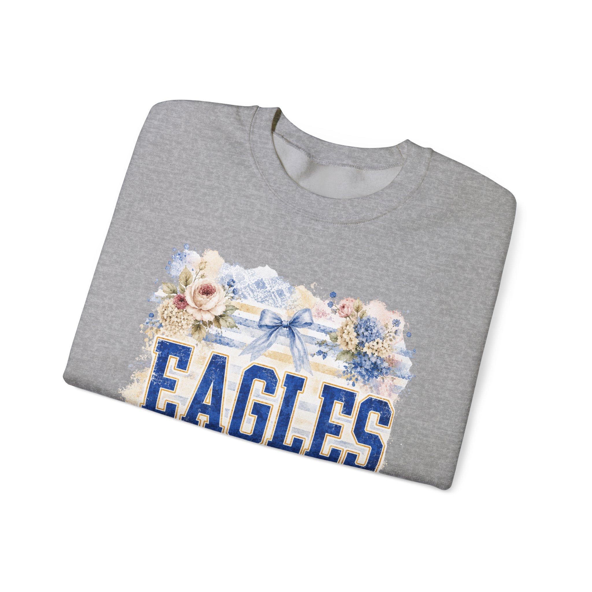 Eagles Floral Crewneck Sweatshirt