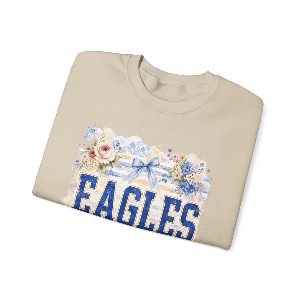 Eagles Floral Crewneck Sweatshirt