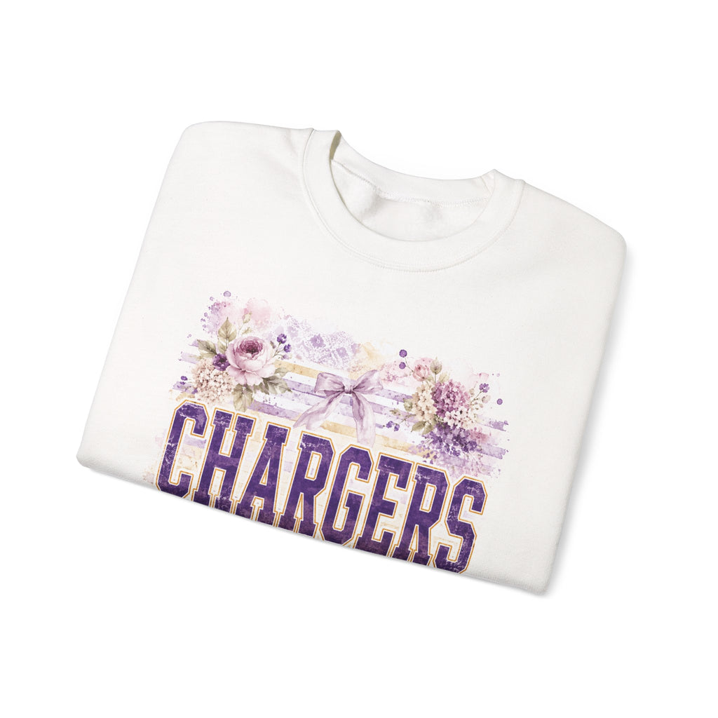 Chargers Floral Crewneck Sweatshirt