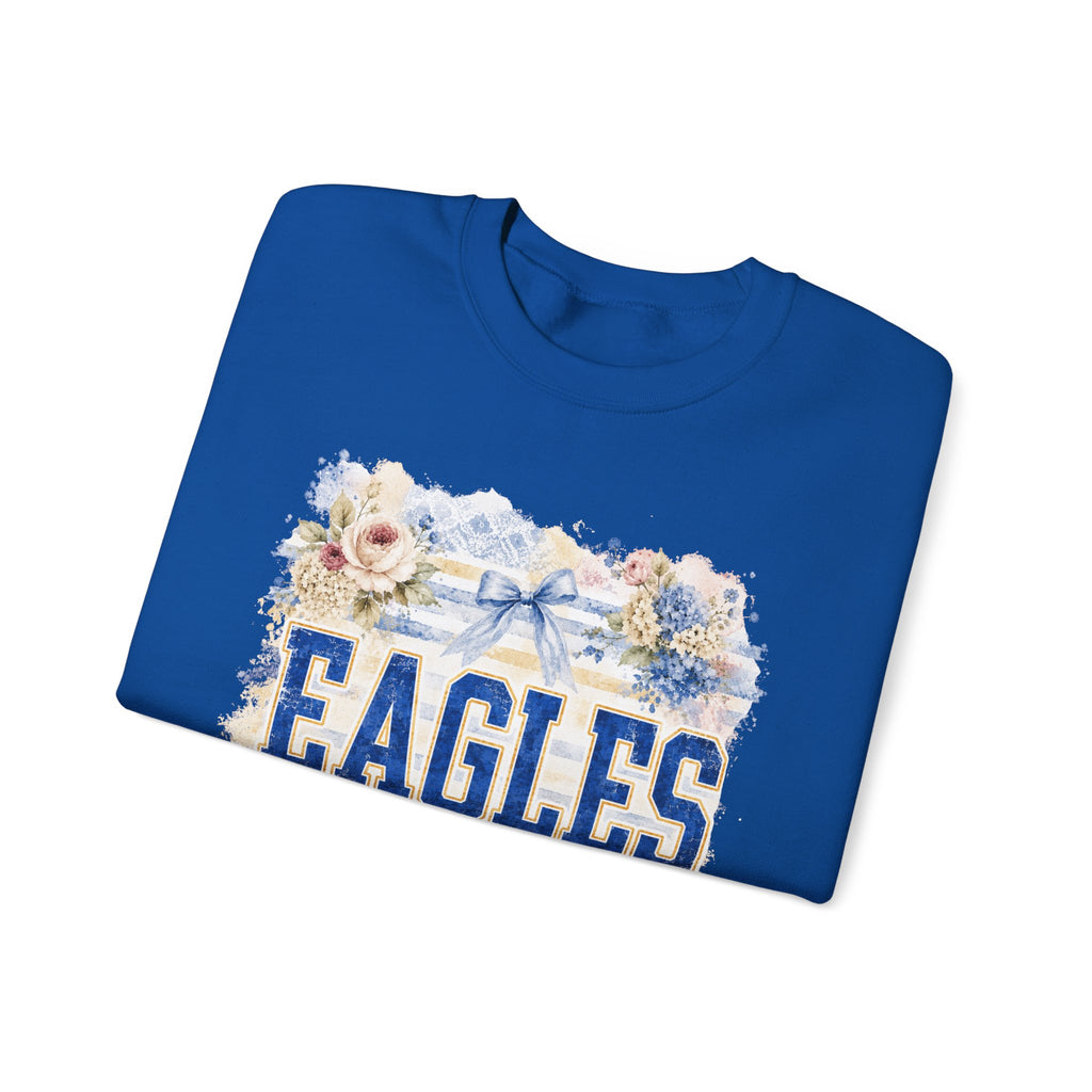 Eagles Floral Crewneck Sweatshirt