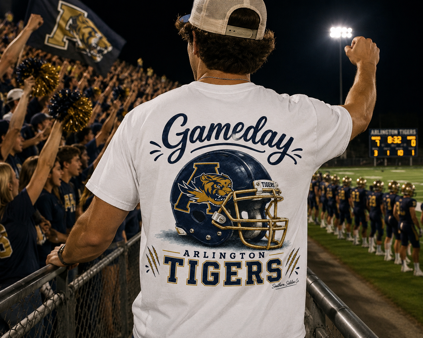 Arlington Tigers Gameday tshirt - PRE ORDER
