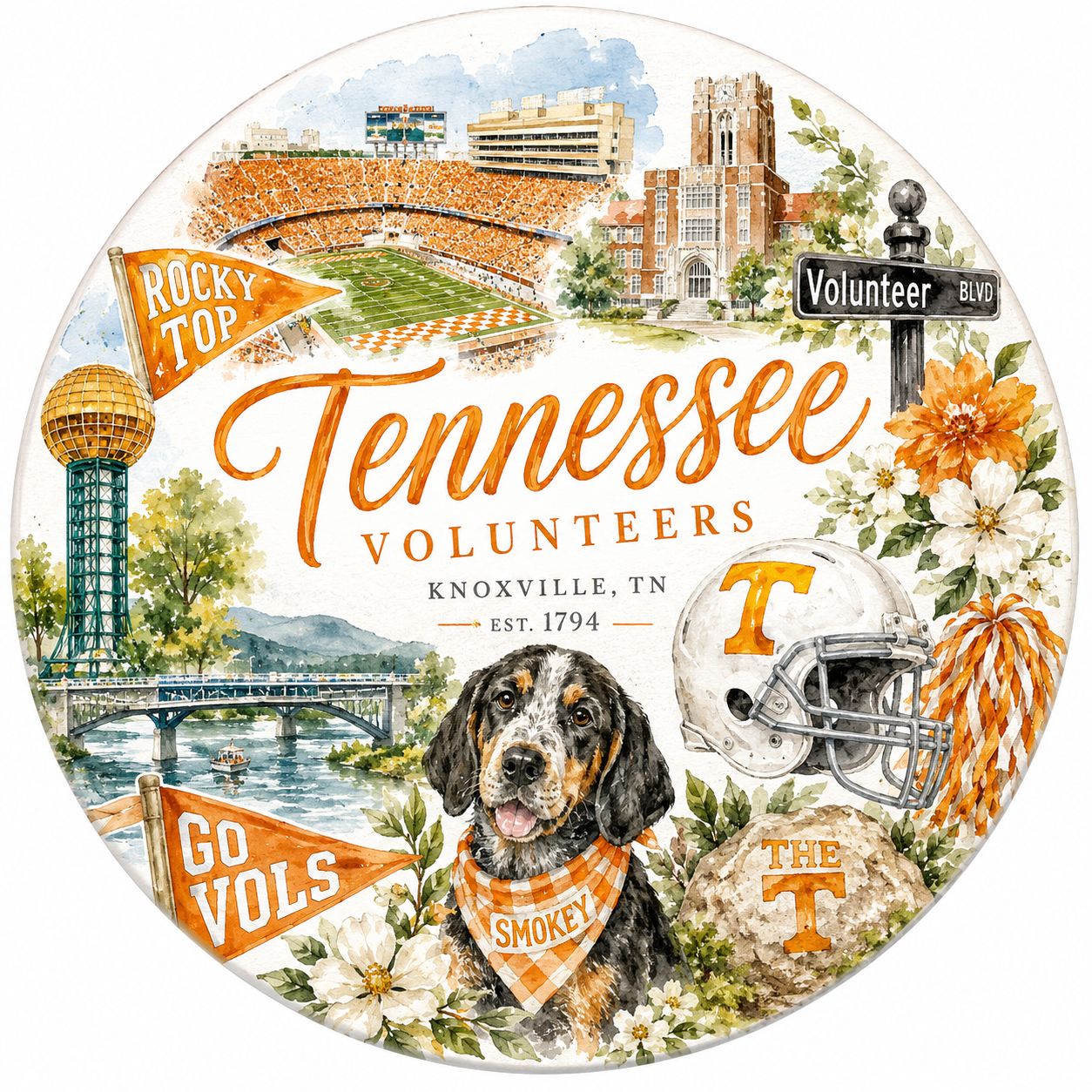 TN Button 18